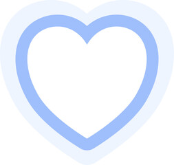 Cute Colorful Heart Shape Decoration