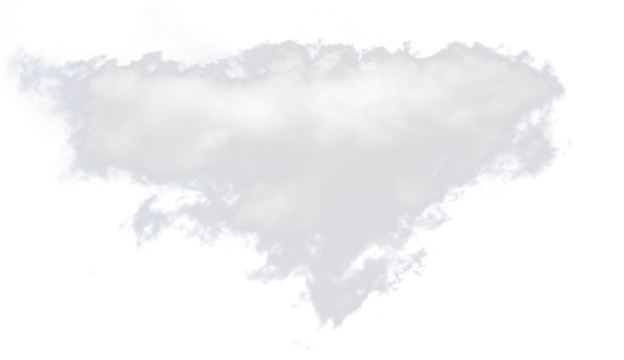 white cloud fluffy, fog or misty or smoke for overlay and design effect. isolated on transparent background. PNG file