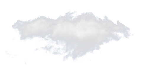 white cloud fluffy, fog or misty or smoke for overlay and design effect. isolated on transparent...