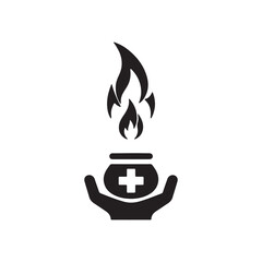 gas stove vector illustration