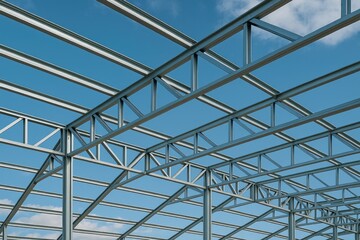 Structural steel framework design for buildings