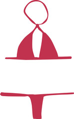 水着のイラスト