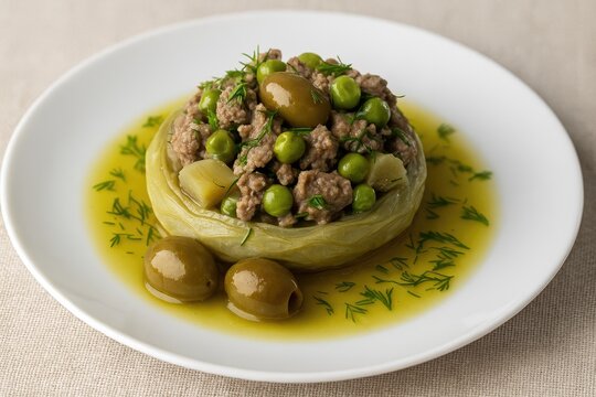 Savory Mediterranean Dish Featuring Artichoke and Olive Oil