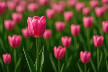 Springtime Tulip Bloom