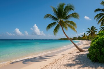 Turtle Beach located in Akumal, a tropical destination in Mexico