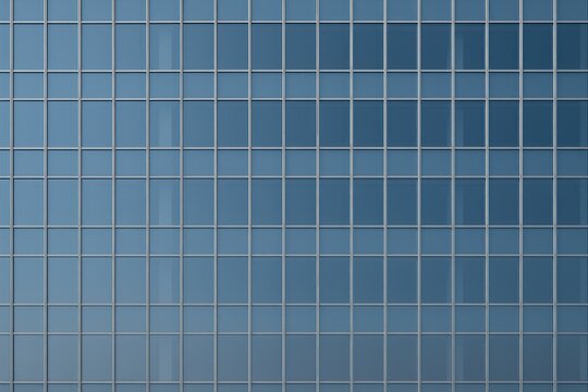 Observe the facade of the commercial building - Powered by Adobe