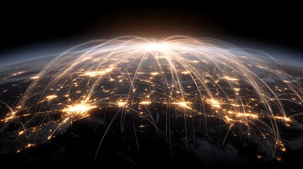 Earth Network Connection Communication Global