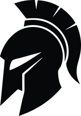 scalable greek helmet vector design for artists and designers