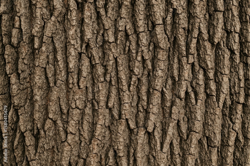 Poster detailed close-up of tree bark texture with centered focus