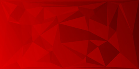 Mosaic abstract pattern ambience background texture. geometric low polygon red gradient design. Suitable for greeting, banners, page, surfaces, business, presentation, poster, display, advertisement