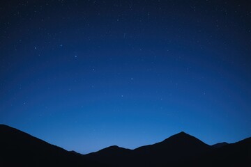 Night sky adorned with stars and the Big Dipper constellation