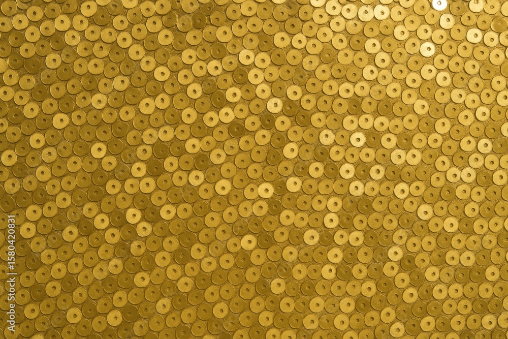 Poster background featuring sequins texture