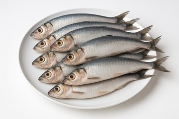 Uncooked seafood platter