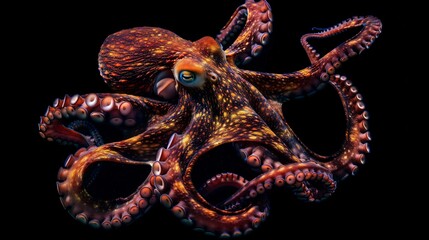 Octopus, wildlife animal