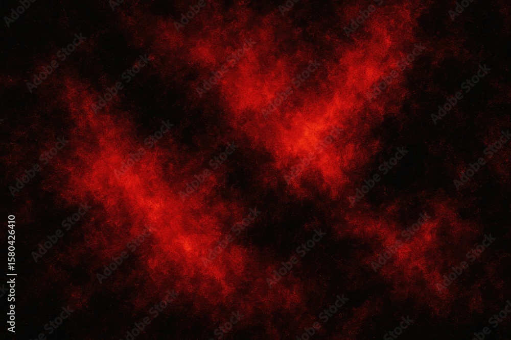 Poster abstract red and black textured background with patterns