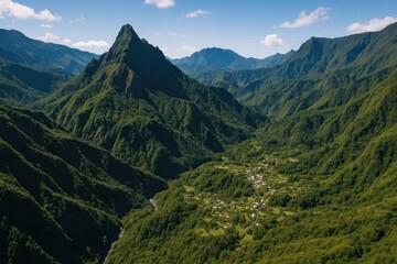 Fototapeta premium Mountain of Salazie