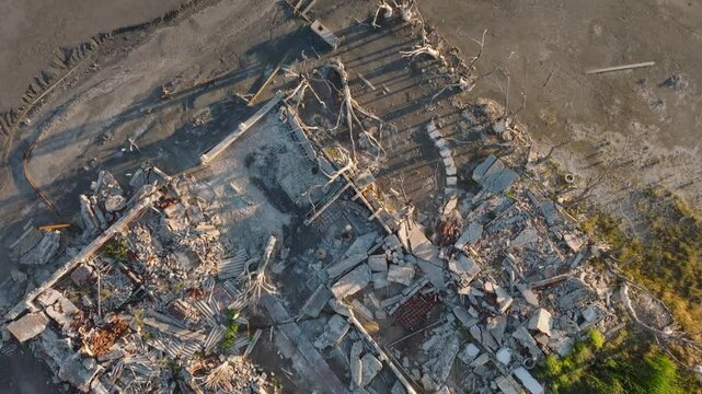 Abandoned Epecu&eacute;n: Drone Establishing Shot of Argentina&rsquo;s Legendary Lost Town
