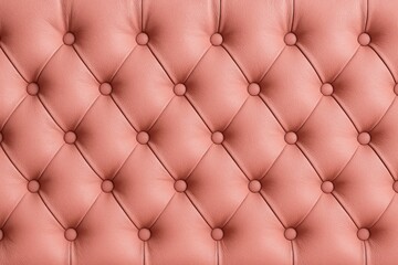 Soft pink leather sofa set against a stylish background
