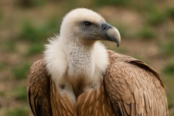 Fototapeta premium Close-up of a majestic griffon vulture