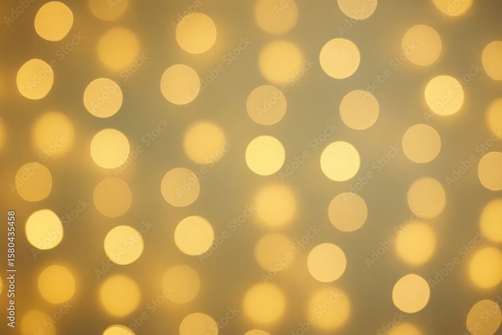 Poster create a soft glow with rounded bokeh lights