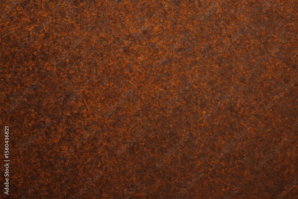 Poster close-up of weathered metal texture with rust