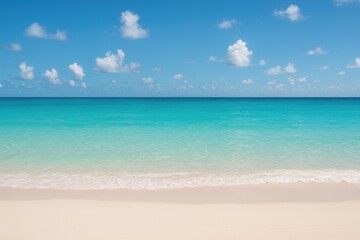 Obraz premium Turquoise waters and sandy shores