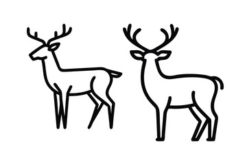 Wild Animal Silhouette – Deer