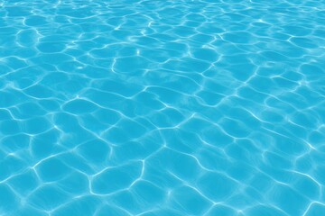 Obraz premium Water surface texture in a swimming pool
