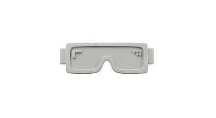 Minimalist Gray Eyewear with Innovative Design for Contemporary Fashion Accessories