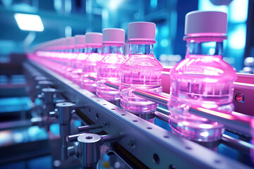 Cosmetic manufacturing plant featuring high-tech equipment for quality assurance