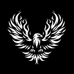 Obraz premium eagle with wings