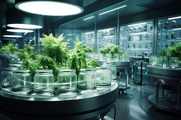 Medicinal cannabis lab focused on innovation and the latest scientific advancements