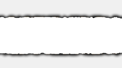 Burnt, paper, sheet, charred, edge in a vintage-inspired aesthetic. Transparent PNG ideal for Overlay in old scrolls, artistic documents, or nostalgic designs. Includes high-quality PNG file.