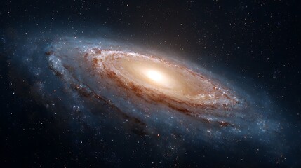 Fototapeta premium Deep space background with stars background.