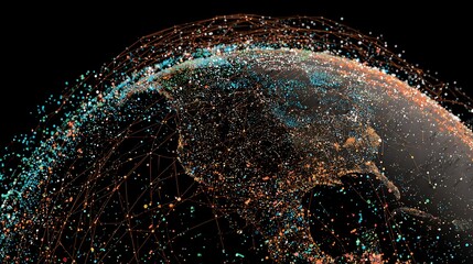 Global Network Connection Visualisation