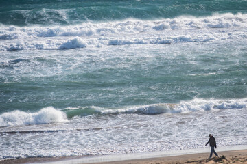 Landscape of Calblanque Beach, Cartagena (Spain)