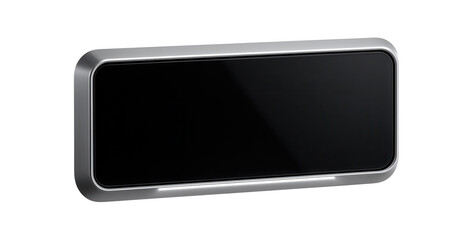 Integrated smart sensor panel for a residential hallway, thin and horizontal, offering comprehensive climate insights.