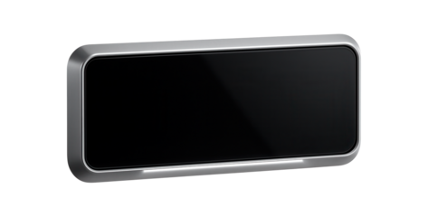 Integrated smart sensor panel for a residential hallway, thin and horizontal, offering comprehensive climate insights.