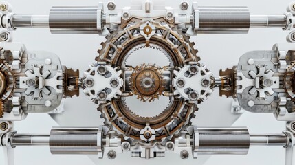 Complex industrial machinery