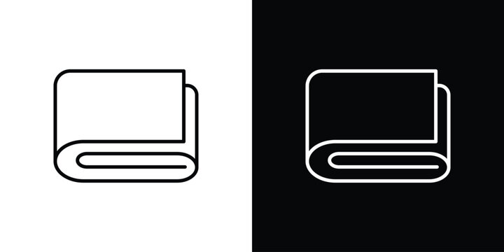blanket icon with Editable stroke. Pixel perfect.