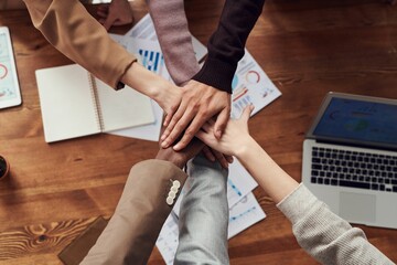 Diverse team collaboration.