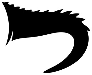 skull illustration fossil silhouette ancient logo dinosaur icon paleontology outline jurassic dino skeleton ancient dino trex egg prehistoric science shape for vector graphic background © blacksilhouette