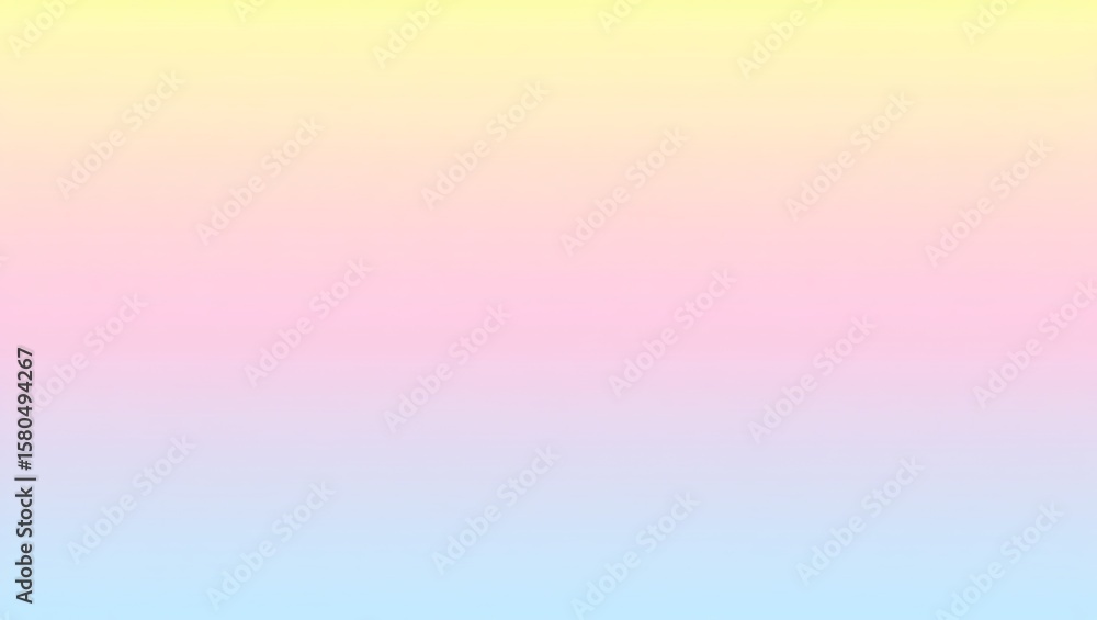 Aufkleber pastel gradient background with soft transitioning colors, ideal for dreamy and gentle designs, past