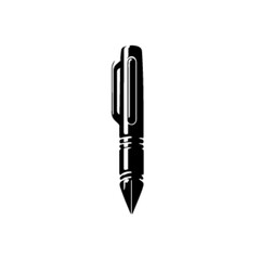 Modern Ballpoint Pen Vector | Office & Writing Tool Illustration