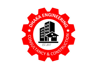 Dhaka Engennering (DE) Logo