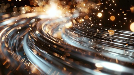 Abstract swirl design