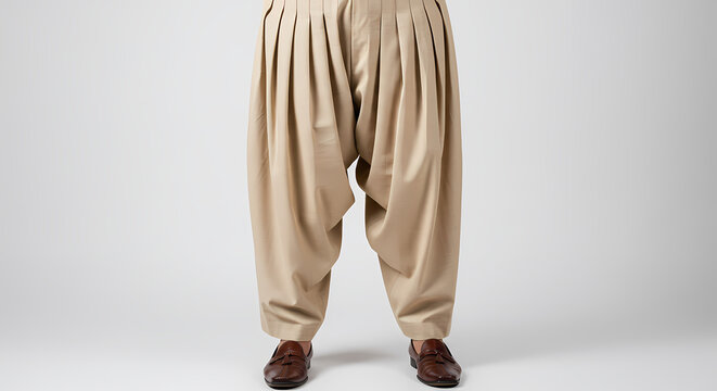 Salwar Kameez: Men's Beige Shalwar Style Guide and Fashion