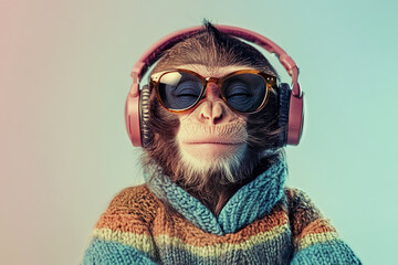 Cool Monkey Vibing