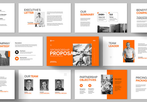 Business Pro Sponsorship Proposal Presentation Layout
