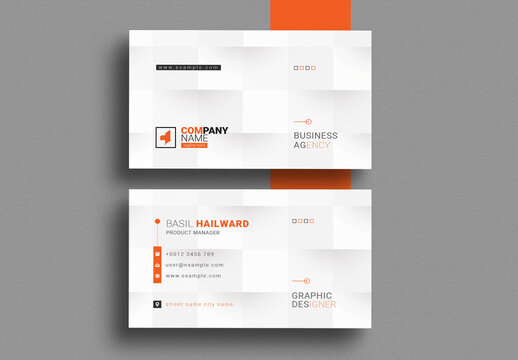 Company Business Card Design